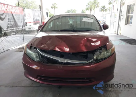 2012 Honda Civic Lx from USA, damaged, VIN 19XFB2F51CE064322